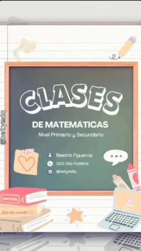 Clases particulares de matemática